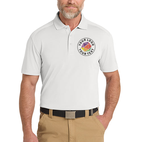CornerStone® Custom Embroidered Select Lightweight Snag-Proof Polo - CS418