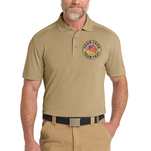 CornerStone® Custom Embroidered Select Lightweight Snag-Proof Polo - CS418