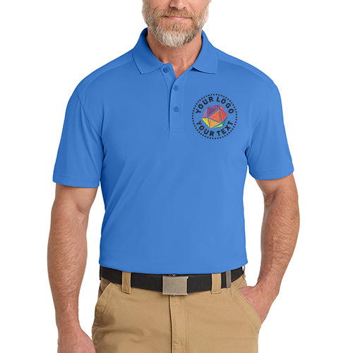 CornerStone® Custom Embroidered Select Lightweight Snag-Proof Polo - CS418