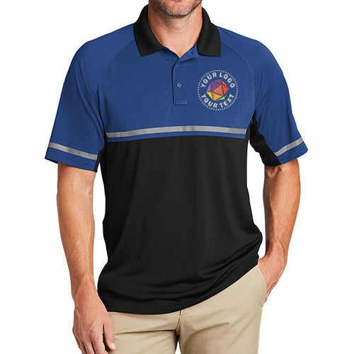 CornerStone® Custom Embroidered Select Lightweight Snag-Proof Enhanced Visibility Polo - CS423