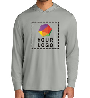 CornerStone® Custom Printed Workwear Pro Long Sleeve Hooded Tee - CS440LSH