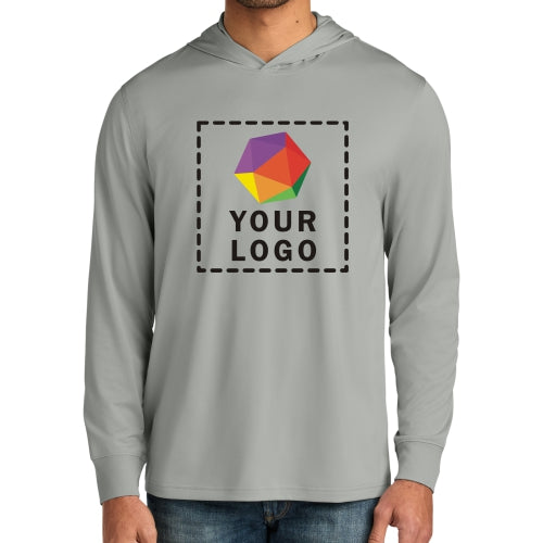 CornerStone® Custom Printed Workwear Pro Long Sleeve Hooded Tee - CS440LSH