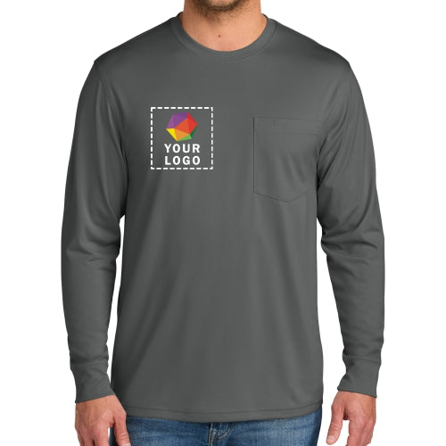 CornerStone® Workwear Pro Long Sleeve Pocket Tee - CS440LSP