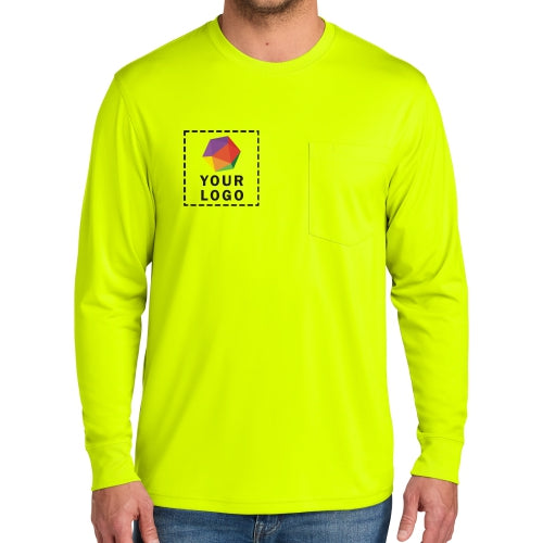 CornerStone® Workwear Pro Long Sleeve Pocket Tee - CS440LSP