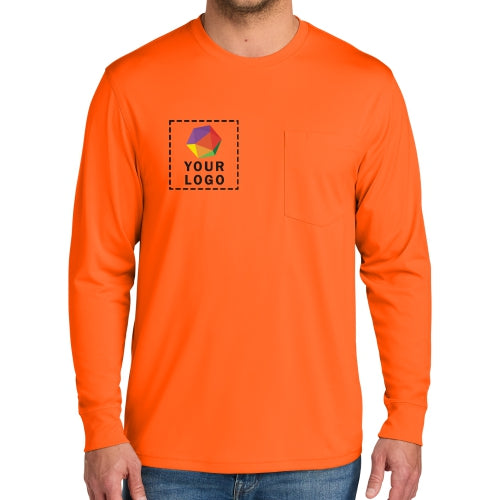 CornerStone® Workwear Pro Long Sleeve Pocket Tee - CS440LSP