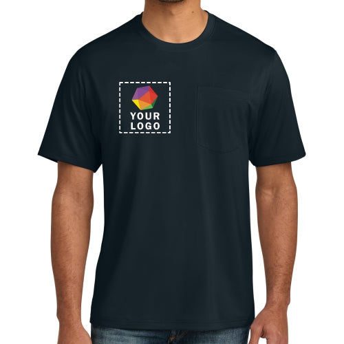 CornerStone® Custom Printed Workwear Pro Short Sleeve Pocket Tee - CS440P