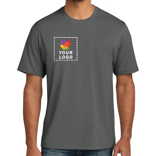 CornerStone® Custom Printed Workwear Pro Short Sleeve Pocket Tee - CS440P