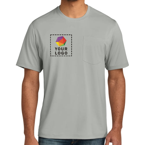CornerStone® Custom Printed Workwear Pro Short Sleeve Pocket Tee - CS440P