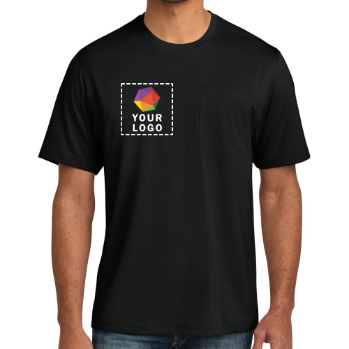 CornerStone® Custom Printed Workwear Pro Short Sleeve Pocket Tee - CS440P