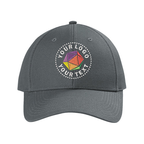CornerStone® Custom Embroidered Canvas Cap - CS810