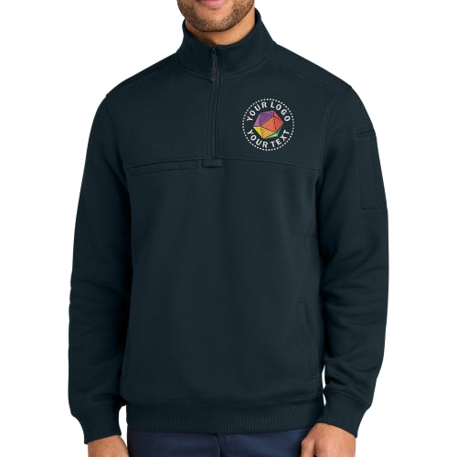 CornerStone® Custom Embroidered 12-Oz. Tough Fleece Job Shirt - CSF635