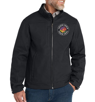 CornerStone® Custom Embroidered Duck Bonded Soft Shell Jacket - CSJ60
