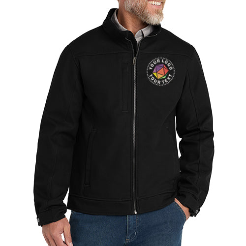CornerStone® Custom Embroidered Duck Bonded Soft Shell Jacket - CSJ60