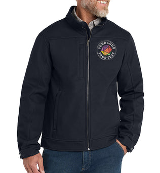CornerStone® Custom Embroidered Duck Bonded Soft Shell Jacket - CSJ60
