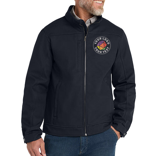 CornerStone® Custom Embroidered Duck Bonded Soft Shell Jacket - CSJ60