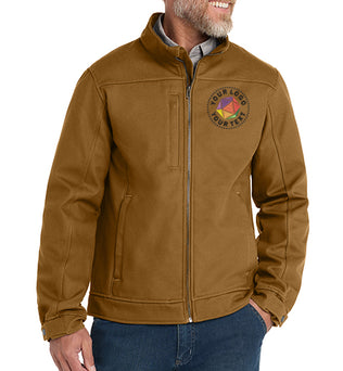 CornerStone® Custom Embroidered Duck Bonded Soft Shell Jacket - CSJ60