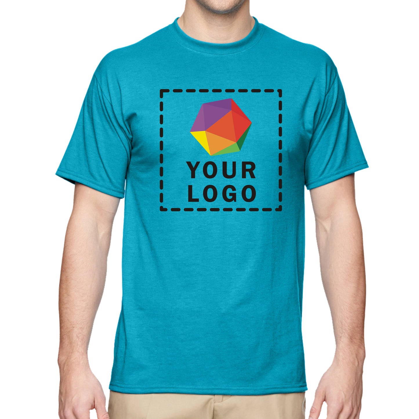 Jerzees® Dri-Power® 100% Polyester Custom Printed T-Shirt - 21M