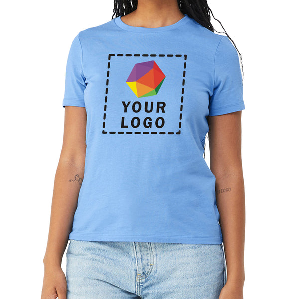 Bella + Canvas Custom Printed Ladies' Relaxed Jersey Short-Sleeve T-Shirt - B6400