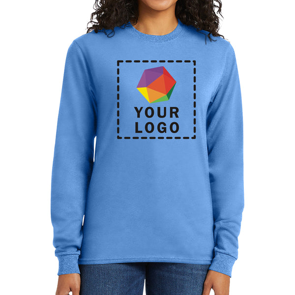 Hanes Men's ComfortSoft® Custom Printed Long-Sleeve T-Shirt - 5286