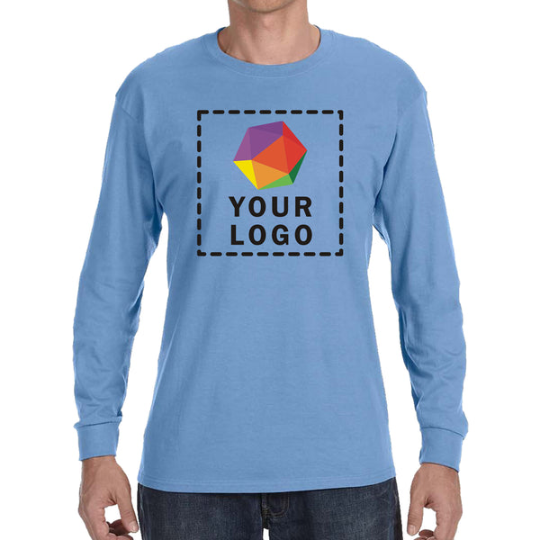 Gildan Custom Printed Adult Heavy Cotton™ Long-Sleeve T-Shirt - G5400