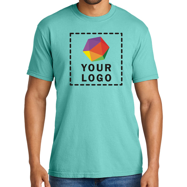 Comfort Colors® Custom Printed Heavyweight Ring Spun Tee - 1717