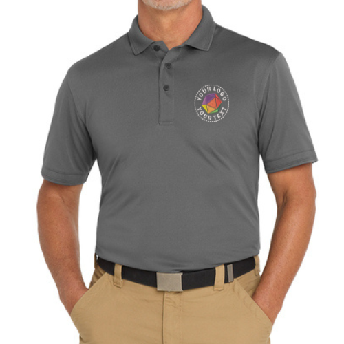 CornerStone® Custom Embroidered Industrial Snag-Proof Pique Polo - CS4020