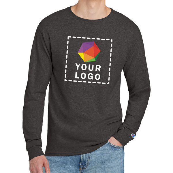 Champion ® Custom Printed Heritage 5.2-Oz. Jersey Long Sleeve Tee - CC8C