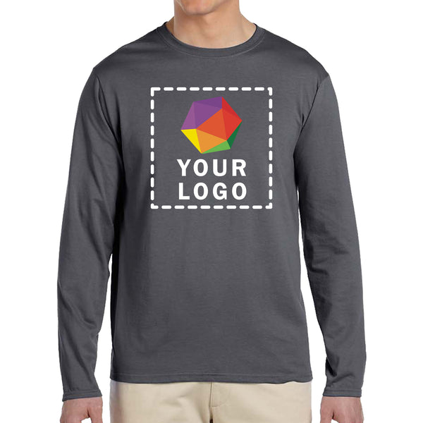 Gildan Custom Printed Adult Softstyle® Long-Sleeve T-Shirt - G64400