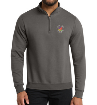 Port & Co™ Custom Embroidered Core Fleece 1/4-Zip Pullover Sweatshirt  -  PC78Q