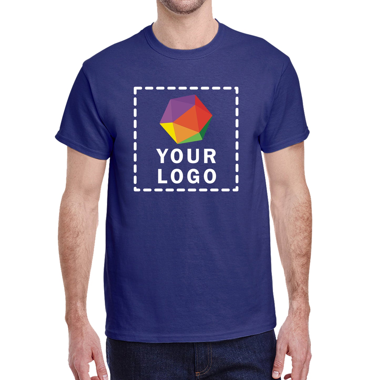 Gildan Custom Printed Adult Heavy Cotton™ T-Shirt - G5000