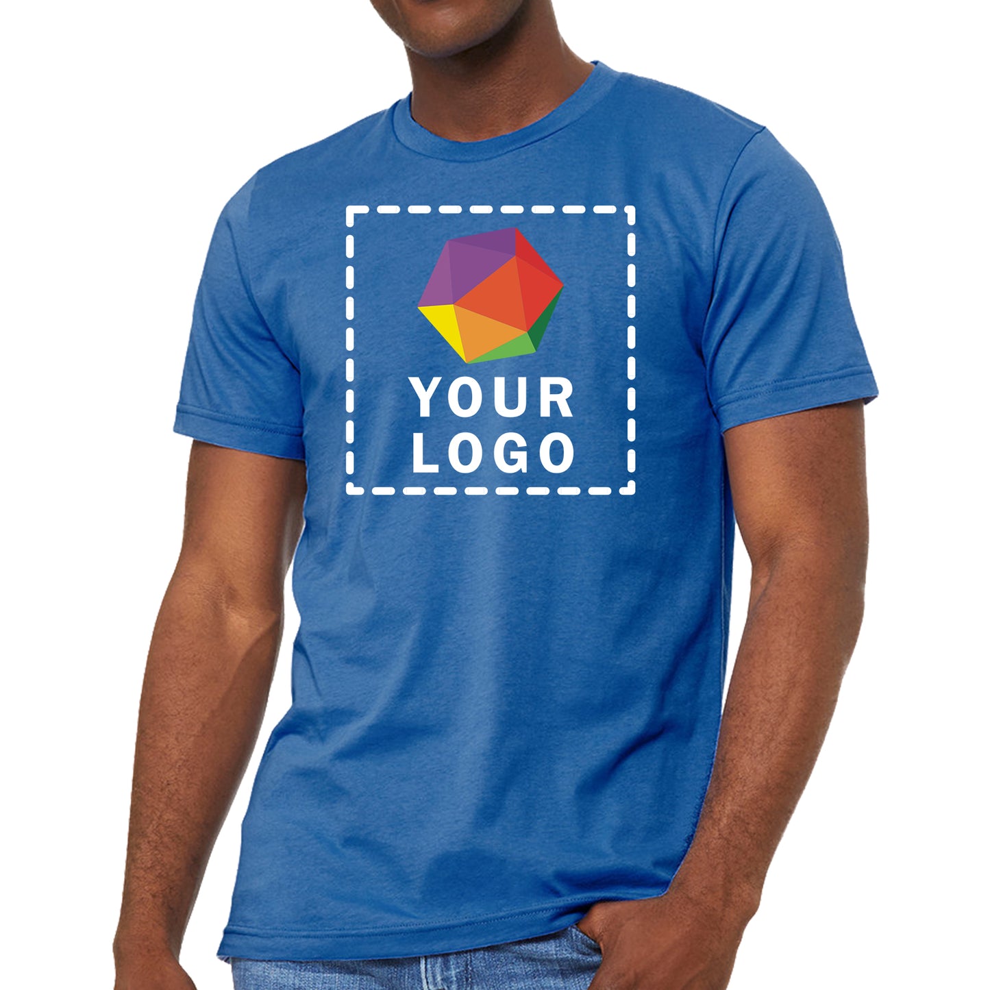 Bella + Canvas Custom Printed Unisex Jersey T-Shirt -3001C