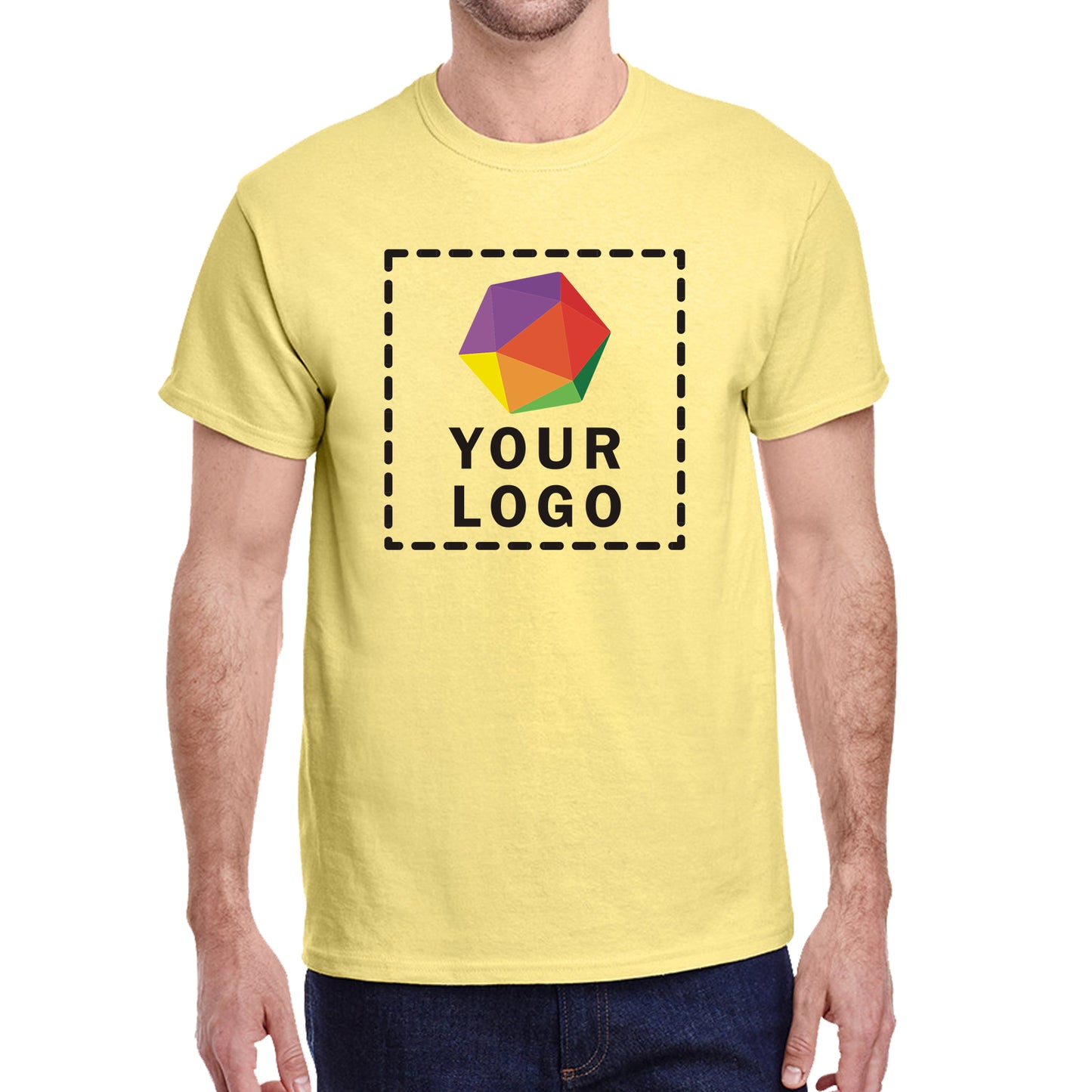 Gildan Custom Printed Adult Heavy Cotton™ T-Shirt - G5000