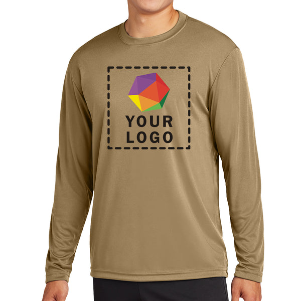 Sport-Tek® Custom Printed Long Sleeve PosiCharge® Competitor™ Tee - ST350LS