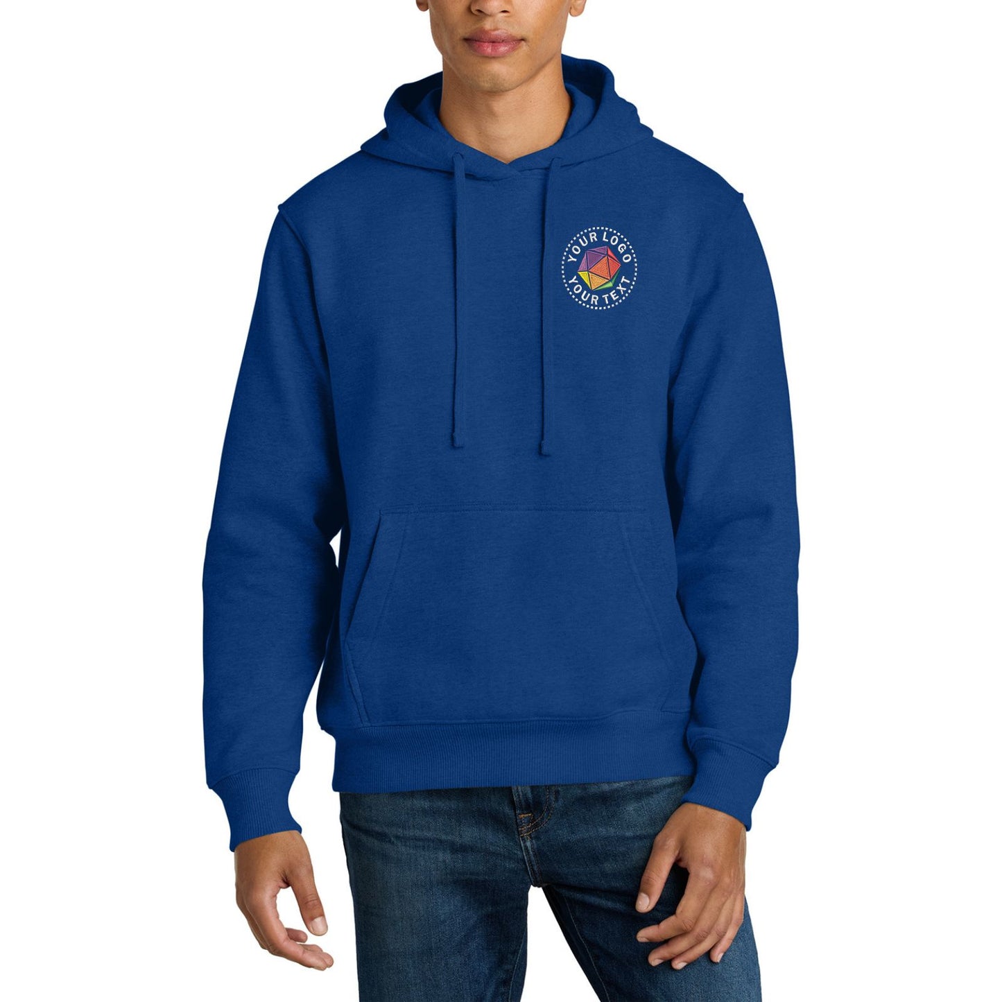 District® V.I.T.™ Custom Embroidered Super Heavyweight Fleece Hoodie - DT6600