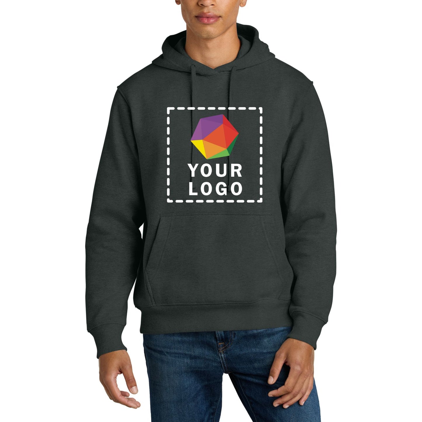 District® V.I.T.™ Custom Printed Super Heavyweight Fleece Hoodie - DT6600