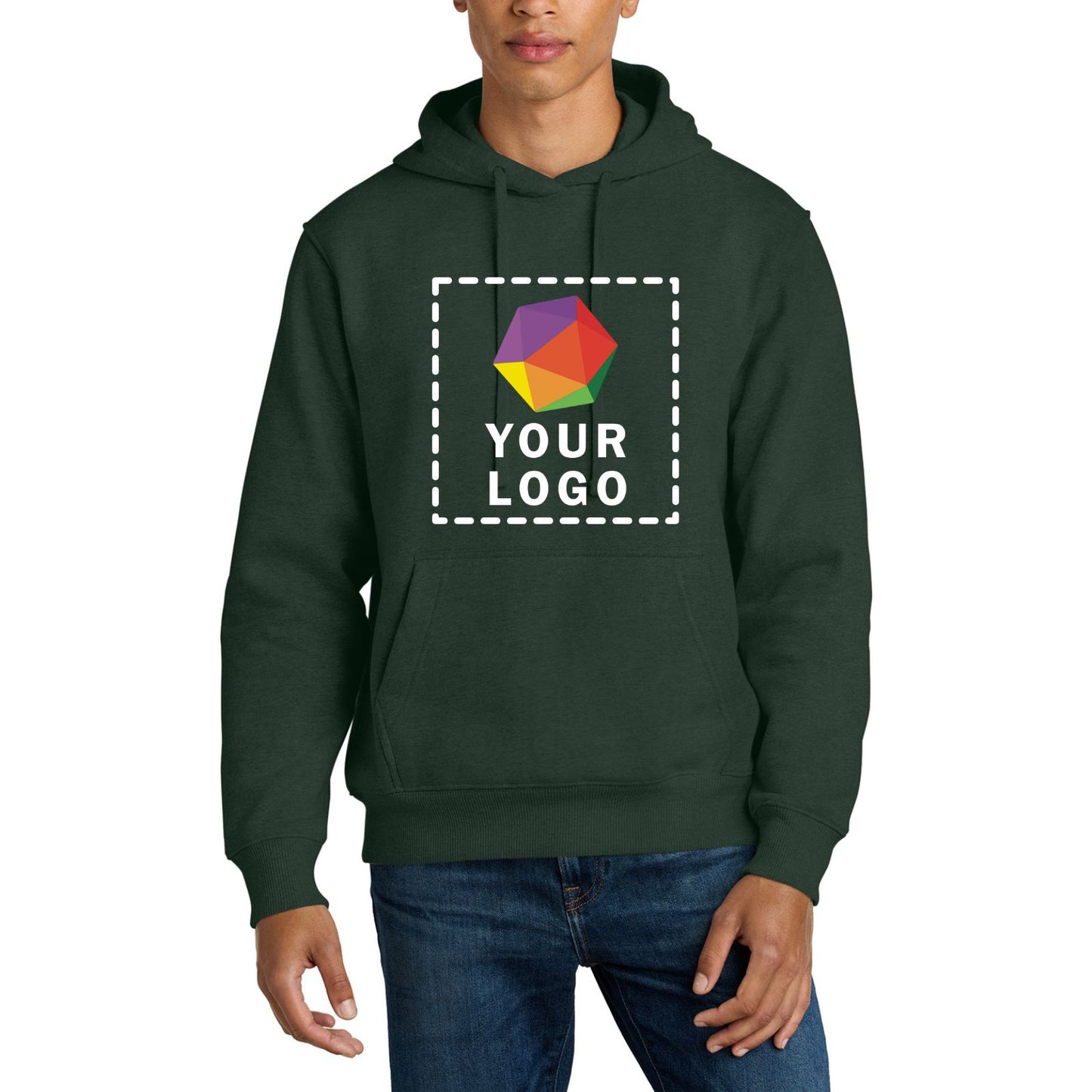 District® V.I.T.™ Custom Printed Super Heavyweight Fleece Hoodie - DT6600