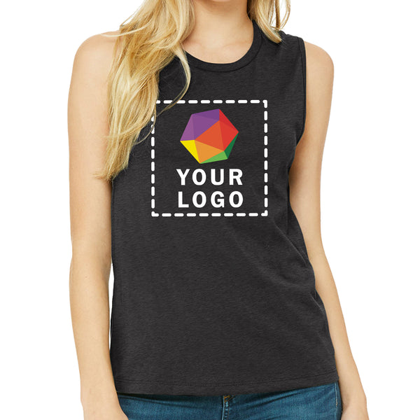 Bella + Canvas Custom Printed Ladies' Jersey Muscle Tank - b6003