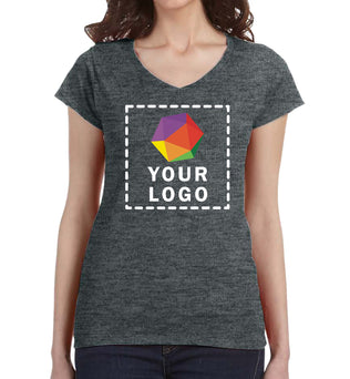 Gildan Ladies' SoftStyle® Fitted V-Neck T-Shirt - G64VL