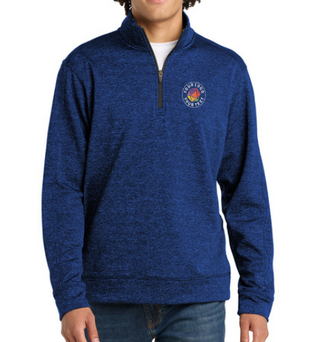 Sport-Tek® Custom Embroidered PosiCharge® Electric Heather Fleece 1/4-Zip Pullover  -  ST226