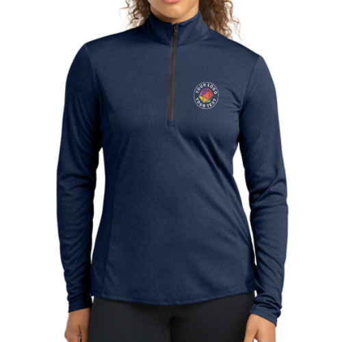 Sport-Tek ® Custom Embroidered Women's Endeavor 1/2-Zip Pullover  -  LST469