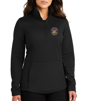 Port Authority® Custom Embrodiered Women's Smooth Fleece 1/4-Zip  -  L804
