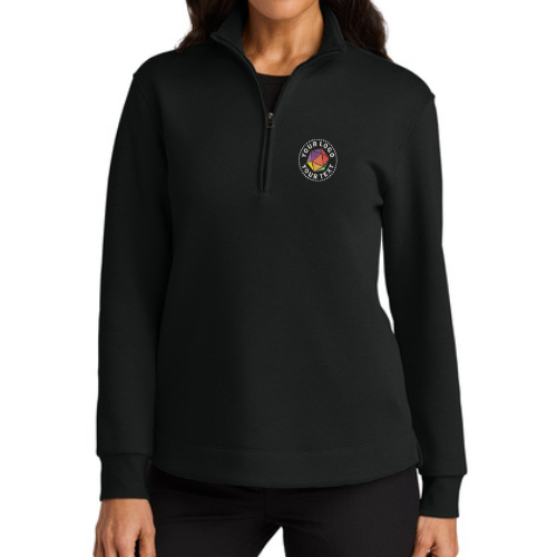 Port Authority® Custom Embrodiered Women’s Wearever Signature Double Pique 1/4-Zip  -  LK210