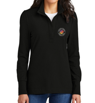 Port Authority® Custom Embroidered Women's Fairway Stretch 1/4-Zip  -  LK829