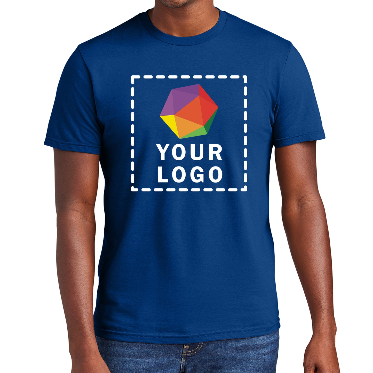 District® Custom Printed Very Important Tee ® - DT6000