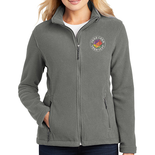 Port Authority® Women's Value Fleece Custom Embroidered Jacket - L217