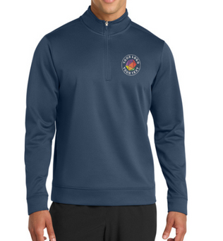 Port & Co™ Custom Embrodiered Performance Fleece 1/4-Zip Pullover Sweatshirt  -  PC590Q