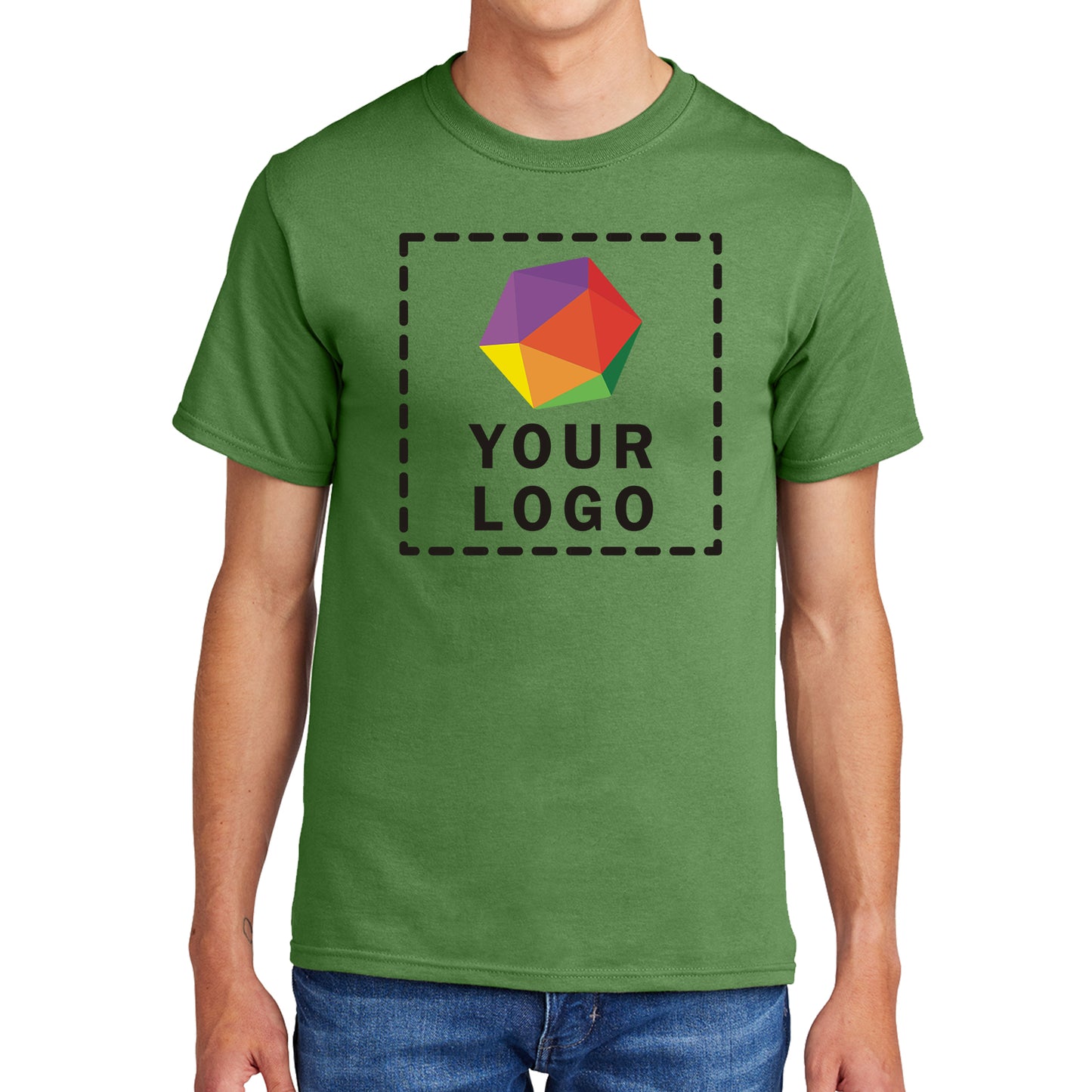 Port & Company® Custom Printed Essential Custom Printed Tee - PC61