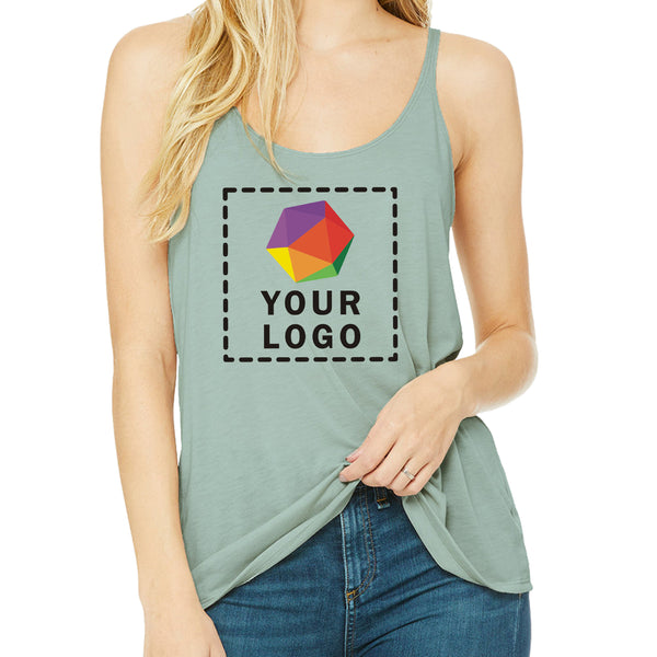 Bella + Canvas Custom Printed Ladies' Slouchy Tank - 8838