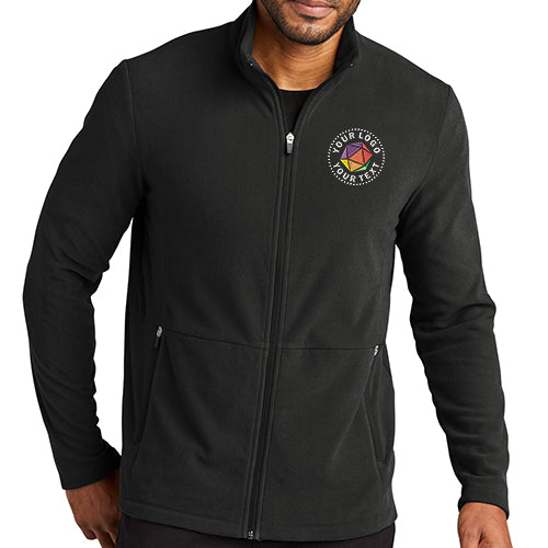 Port Authority® Custom Embroidered Accord Microfleece Jacket - F151