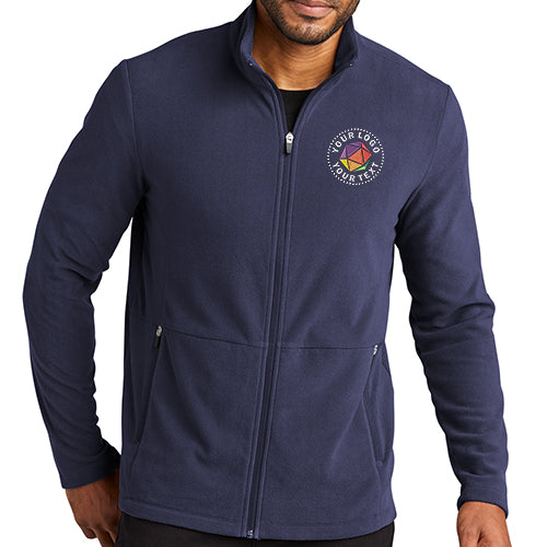Port Authority® Custom Embroidered Accord Microfleece Jacket - F151